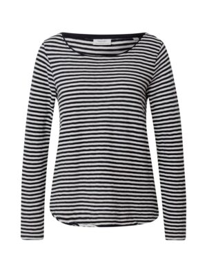 Marc O'Polo DENIM Póló  tengerészkék / fehér-hu