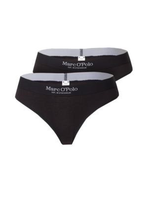 Marc O'Polo String bugyik 'Iconic'  fekete / piszkosfehér-Ár