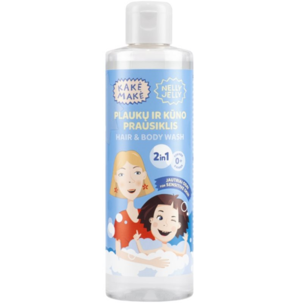 Margarita Hair and Body tisztító gél testre és hajra 2 az 1-ben gyermekeknek 250 ml-ár