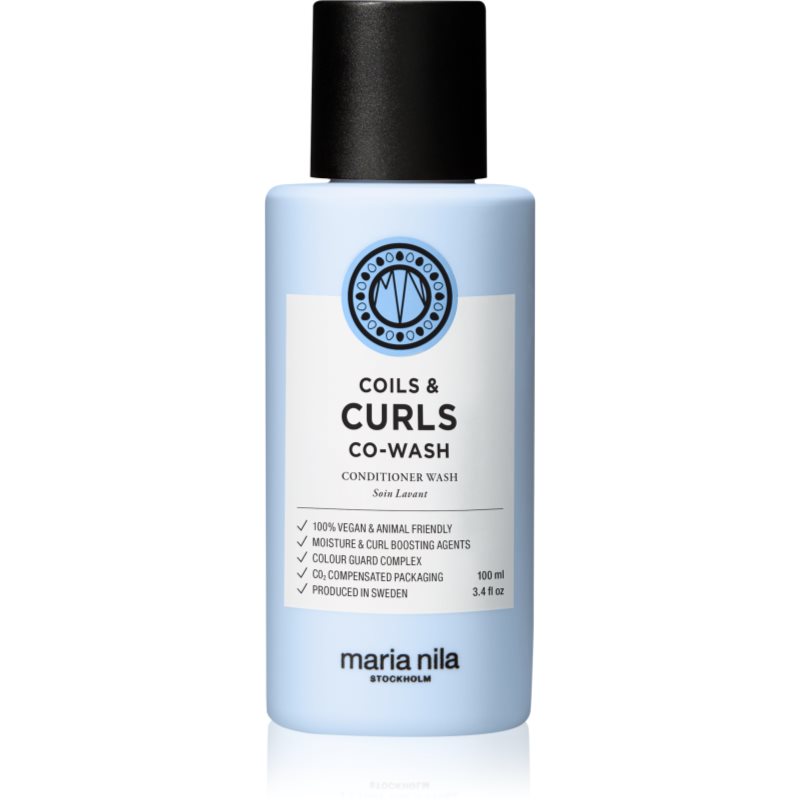 Maria Nila Coils & Curls Co-Wash sampon és kondicionáló a hullámos és göndör hajra 100 ml-Ár