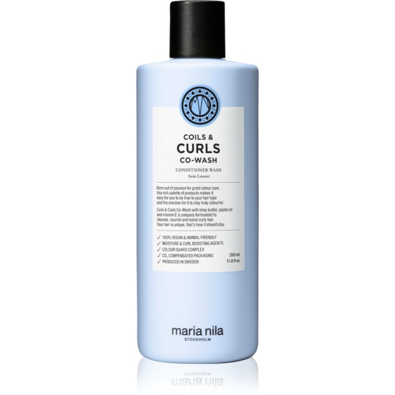 Maria Nila Coils & Curls Co-Wash sampon és kondicionáló a hullámos és göndör hajra 350 ml-Ár