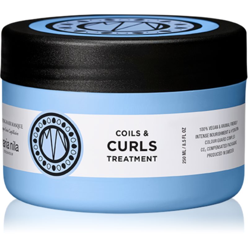 Maria Nila Coils & Curls Treatment Mask tápláló maszk a hullámos és göndör hajra 250 ml-Ár