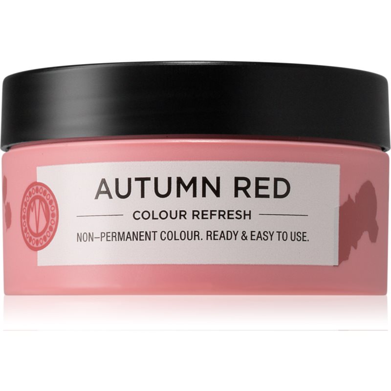 Maria Nila Colour Refresh Autumn Red gyengéd tápláló maszk tartós színes pigmentekkel 4 – 10 alkalommal mosásálló 6.60 100 ml-Ár