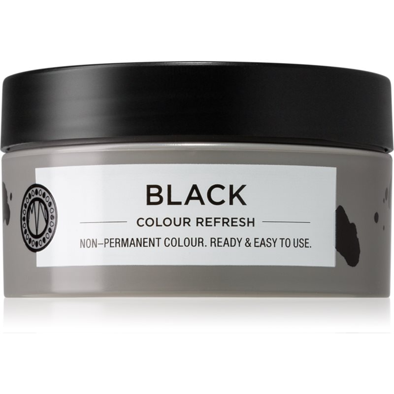 Maria Nila Colour Refresh Black gyengéd tápláló maszk tartós színes pigmentekkel 4 – 10 alkalommal mosásálló 2.00 100 ml-Ár