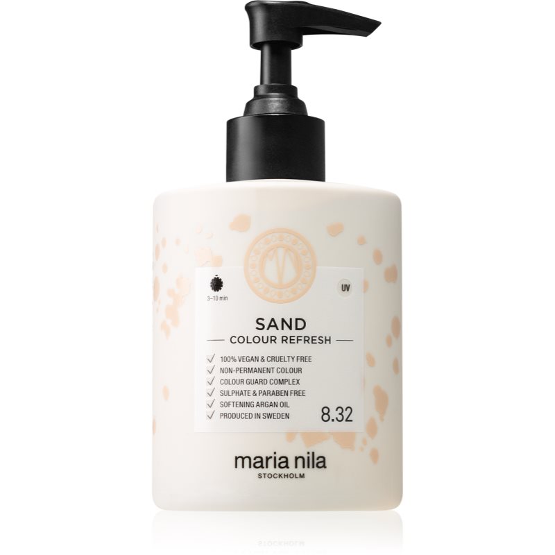 Maria Nila Colour Refresh Sand gyengéd tápláló maszk tartós színes pigmentekkel 4 – 10 alkalommal mosásálló 8.32 300 ml-Ár
