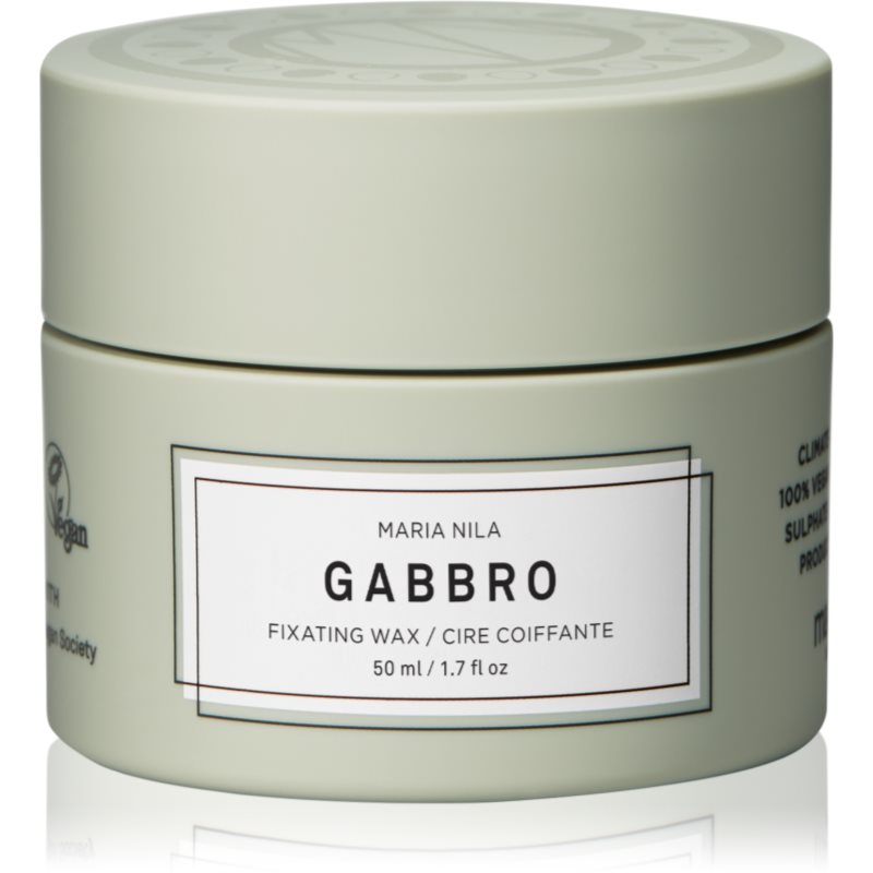 Maria Nila Minerals Gabbro gyorsan száradó formázó viasz rövid hajra 50 ml-Ár