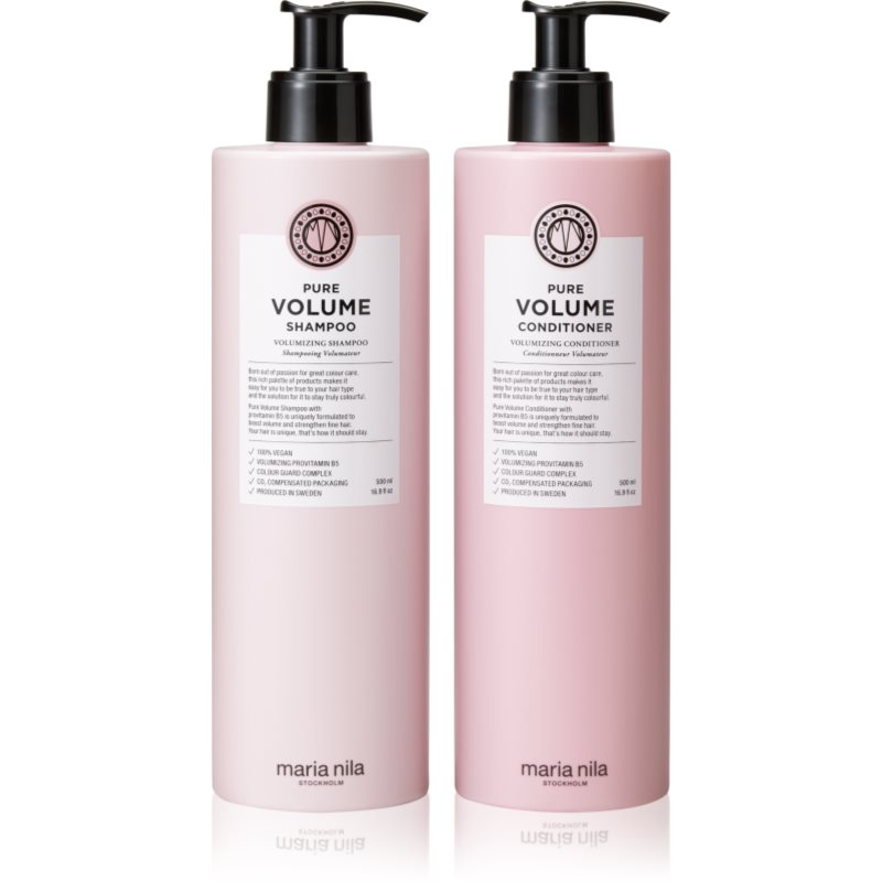 Maria Nila Pure Volume Bundle hajápolás a hajtérfogat növelésére-Ár