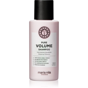 Maria Nila Pure Volume tömegnövelő sampon a selymes hajért szulfátmentes 100 ml-Ár