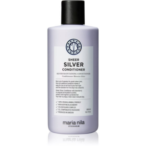 Maria Nila Sheer Silver Conditioner hidratáló kondicionáló sárga tónusok neutralizálására szulfátmentes 300 ml-Ár