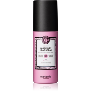 Maria Nila Style & Finish Quick Dry Heat Spray hővédő spray hajsütővassal és hajvasalóval kezelt hajra 150 ml-Ár