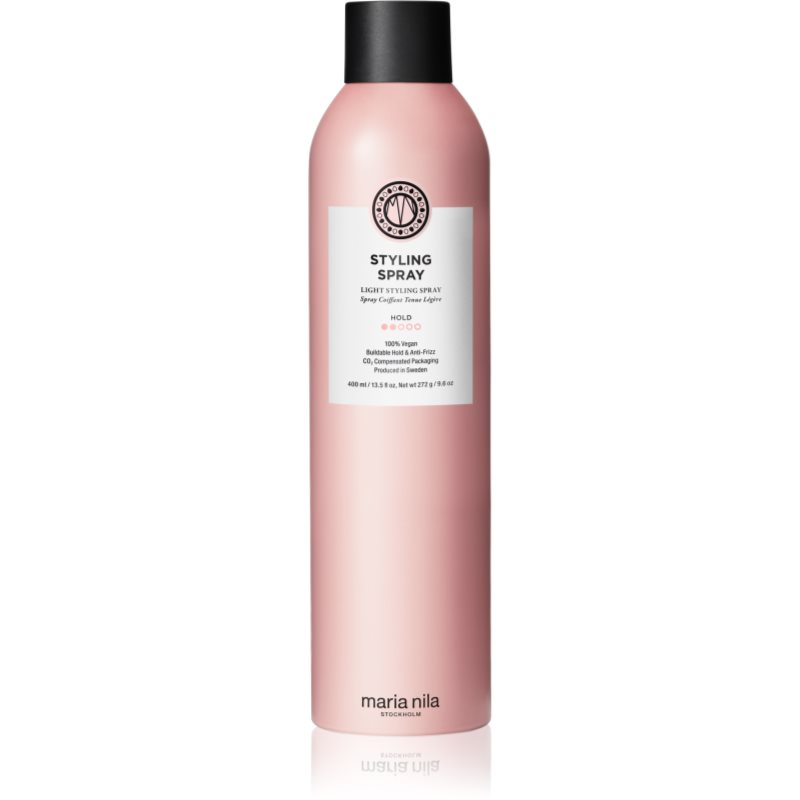 Maria Nila Style & Finish Styling Spray hajlakk könnyű fixálással szulfátmentes Styling Spray 400 ml-Ár