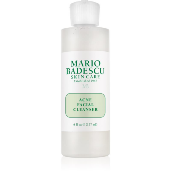 Mario Badescu Acne Facial Cleanser tisztító gél az aknéra hajlamos zsíros bőrre 177 ml-Ár