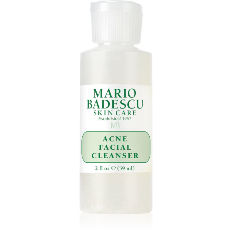 Mario Badescu Acne Facial Cleanser tisztító gél az aknéra hajlamos zsíros bőrre 59 ml-Ár