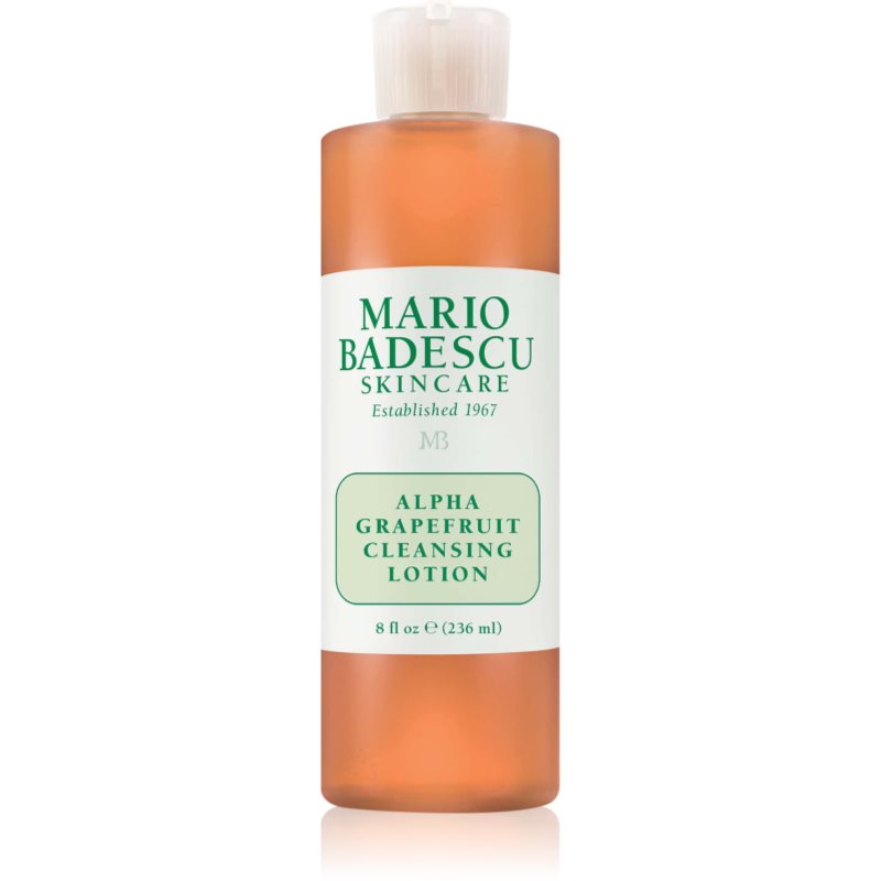 Mario Badescu Alpha Grapefruit Cleansing Lotion élénkítő tonik A.H.A.-val (Alpha Hydroxy Acids) 236 ml-Ár
