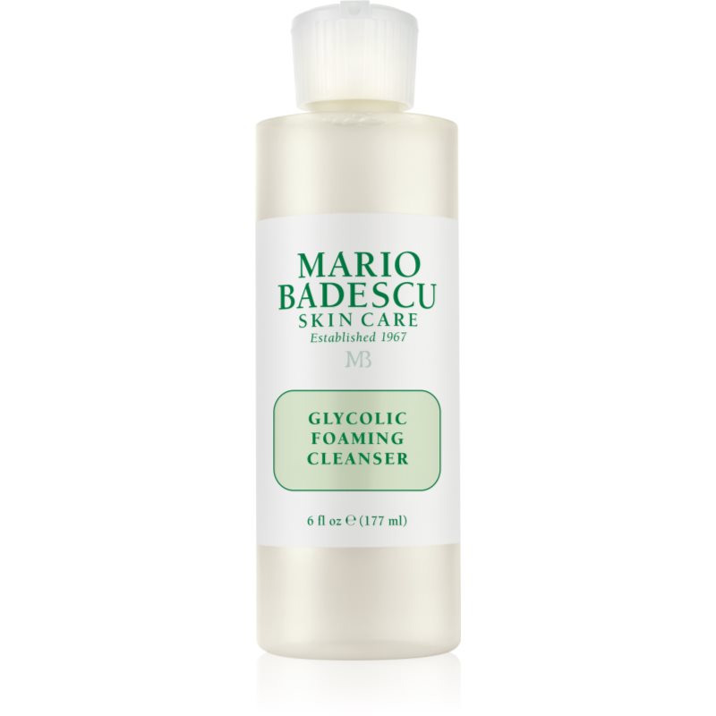 Mario Badescu Glycolic Foaming Cleanser tisztító habzó gél a bőr felszínének megújítására 177 ml-Ár