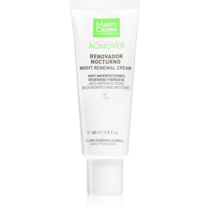 MartiDerm Acniover Night Reneval Cream intenzív éjszakai krém pattanások ellen 40 ml-Ár