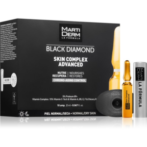 MartiDerm Black Diamond Skin Complex Advanced ampullák fáradt bőrre 10x2 ml-Ár
