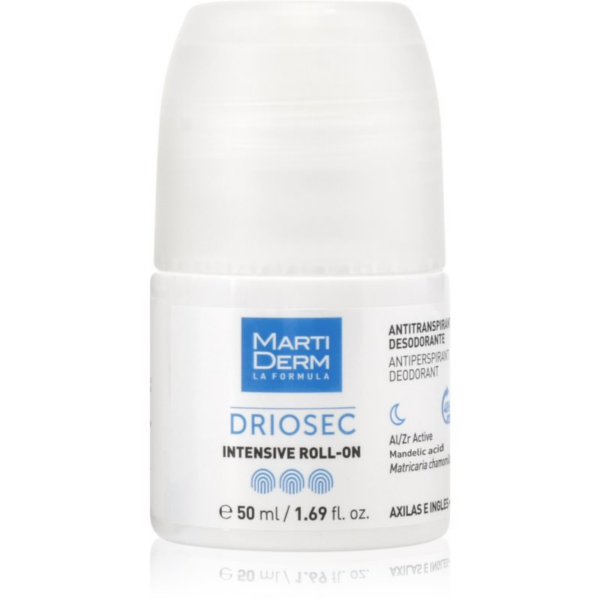 MartiDerm Driosec Intensive Roll-On izzadásgátló az erőteljes izzadás ellen 50 ml-ár