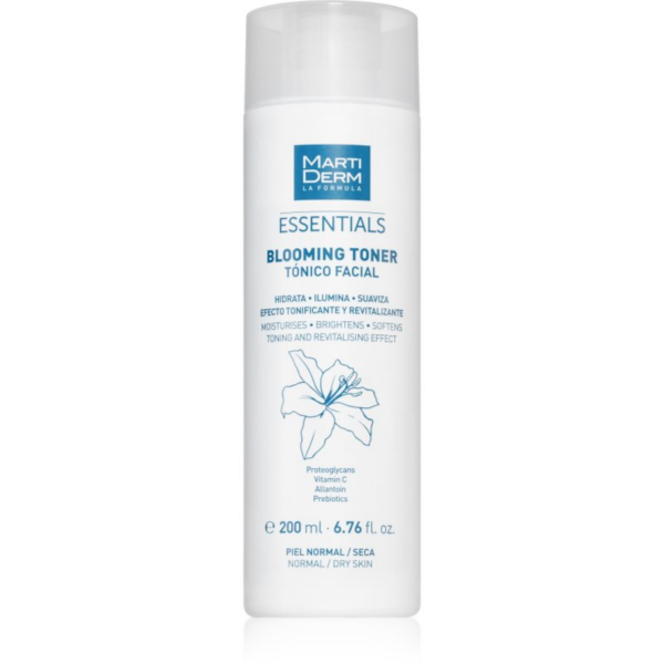 MartiDerm Essentials bőrélénkítő és hidratáló arcvíz 200 ml-Ár