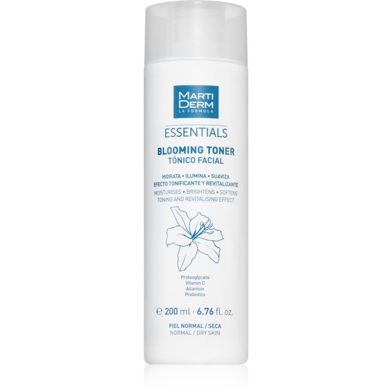 MartiDerm Essentials bőrélénkítő és hidratáló arcvíz 200 ml-Ár