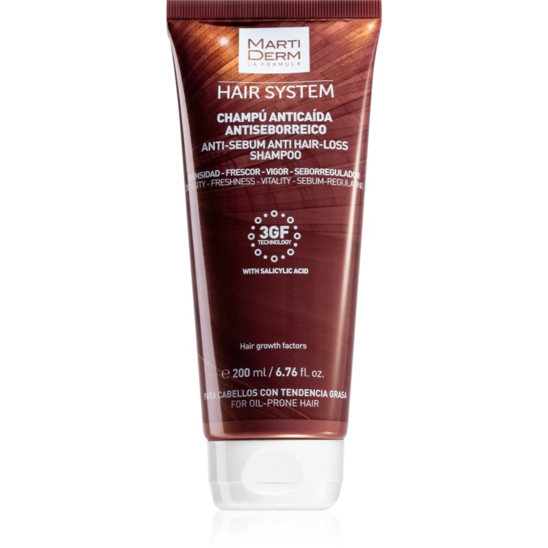 MartiDerm Hair System hajhullás elleni sampon zsíros fejbőrre 200 ml-Ár
