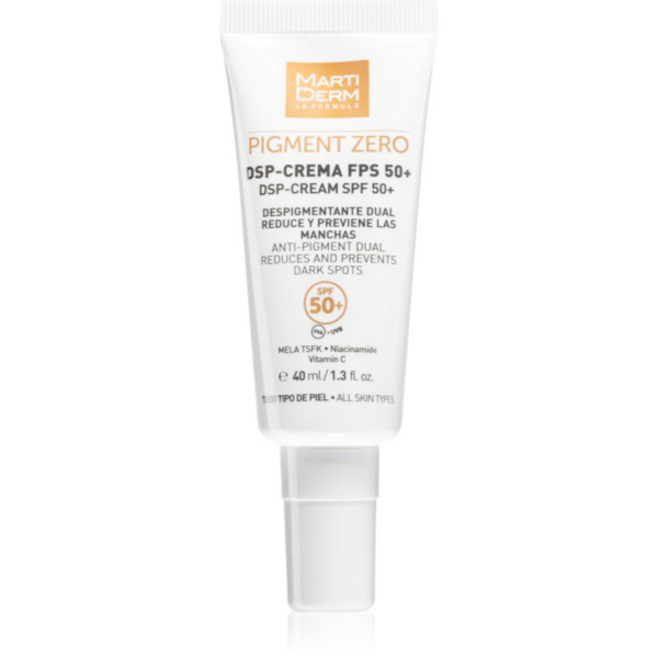 MartiDerm Pigment Zero DSP-Cream nappali krém a pigmentfoltok ellen SPF 50+ 40 ml-Ár