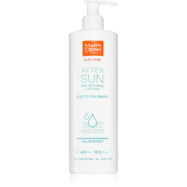 MartiDerm Sun Care After Sun Refreshing Lotion nyugtató napozás utáni krém 400 ml-ár