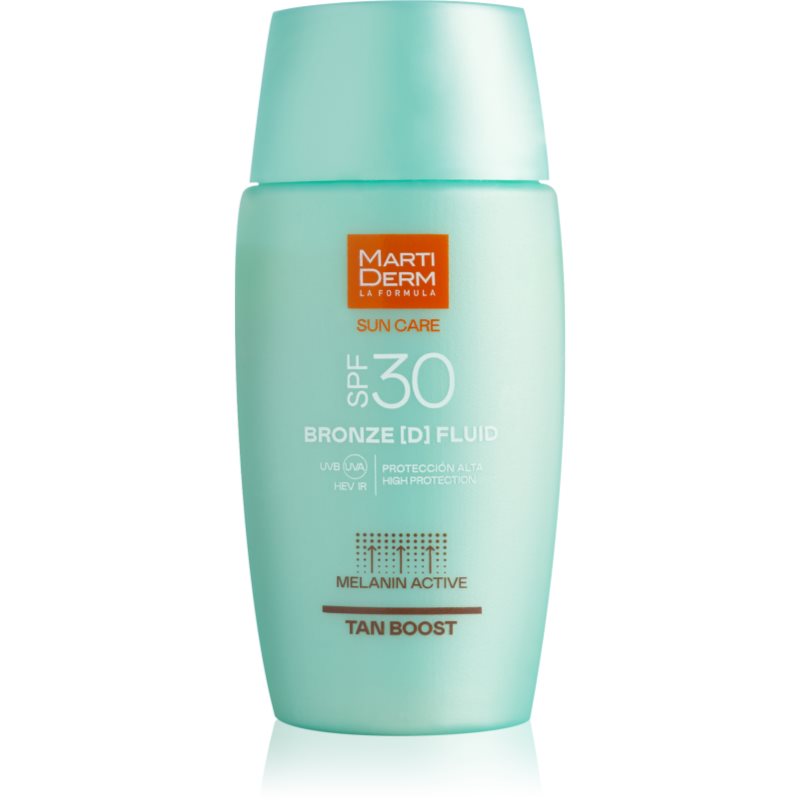 MartiDerm Sun Care Bronze D Fluid napozó fluid az arcra hosszabbítja a napbarnítottságot SPF 30 50 ml-Ár