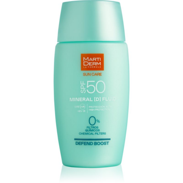 MartiDerm Sun Care Mineral D Fluid ásványi napozó folyadék arcra SPF 50 50 ml-Ár
