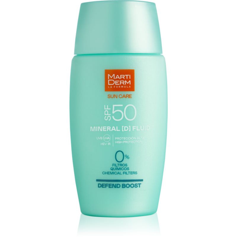MartiDerm Sun Care Mineral D Fluid ásványi napozó folyadék arcra SPF 50 50 ml-Ár