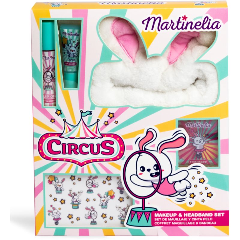 Martinelia Circus Makeup & Headband szett gyermekeknek 3+