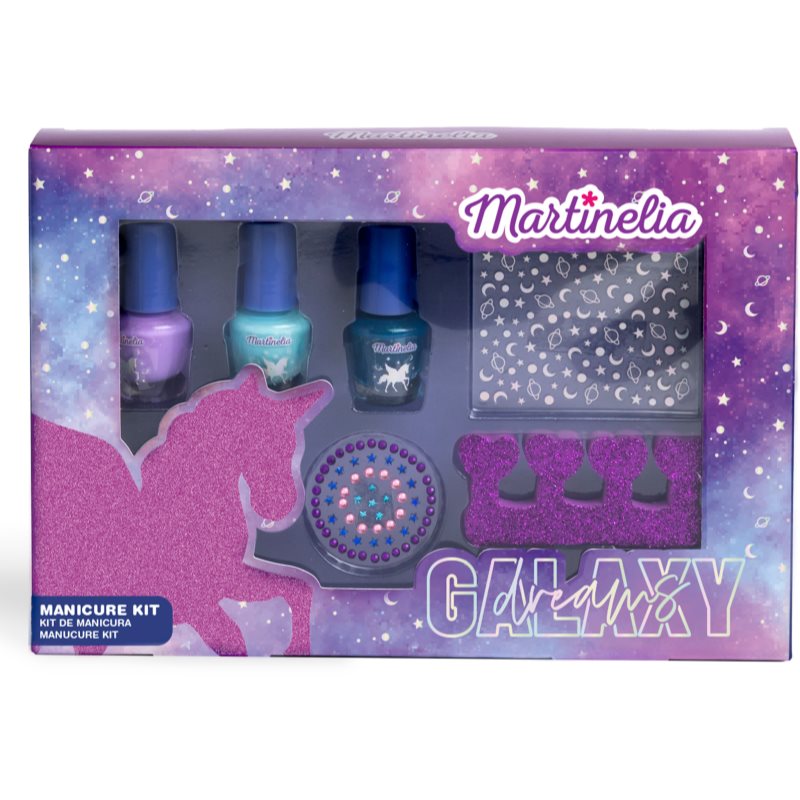 Martinelia Galaxy Dreams Manicure Kit szett körmökre gyermekeknek 3+