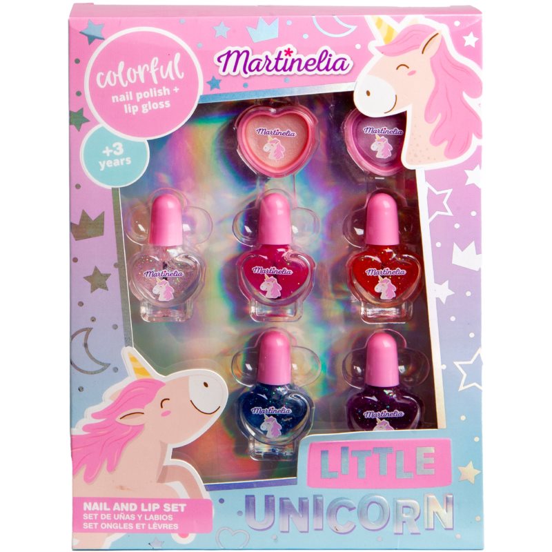 Martinelia Little Unicorn Nail & Lip Set ajándékszett gyermekeknek-Ár