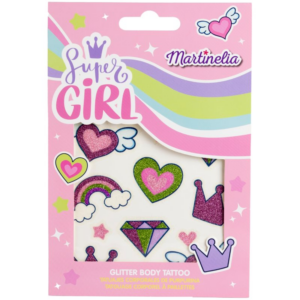 Martinelia Super Girl Glitter Body Tatto tetoválás gyermekeknek 1 db-Ár