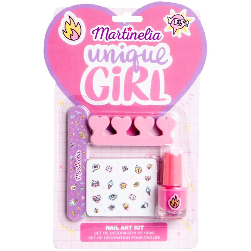 Martinelia Super Girl Nail Art Kit manikűröző szett gyermekeknek-Ár