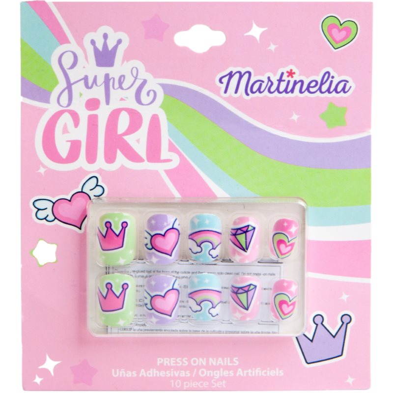 Martinelia Super Girl Nails műköröm gyermekeknek 10 db-Ár