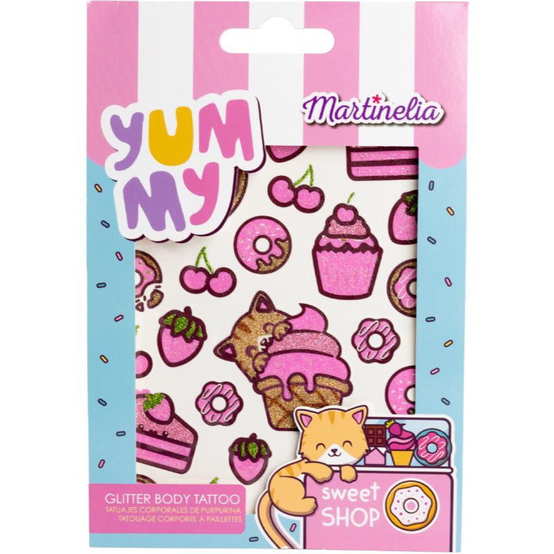 Martinelia Yummy Glitter Body Tatto tetoválás gyermekeknek 1 db-Ár