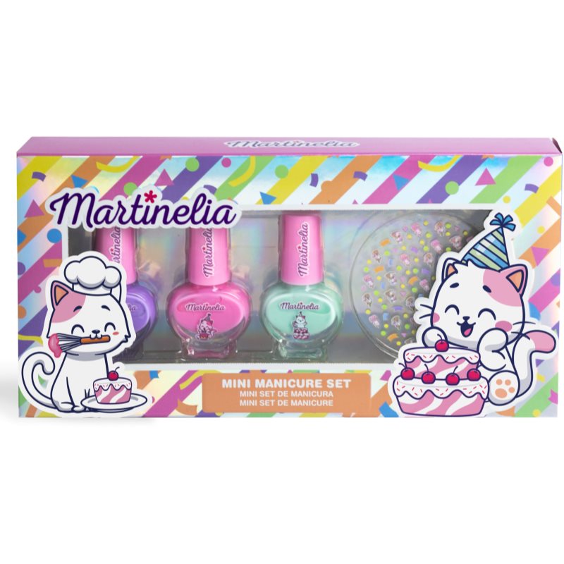 Martinelia Yummy Mini Manicure szett körmökre gyermekeknek 3+