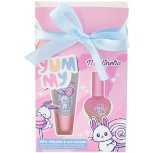 Martinelia Yummy Nail Polish & Lip Gloss ajándékszett gyermekeknek-Ár