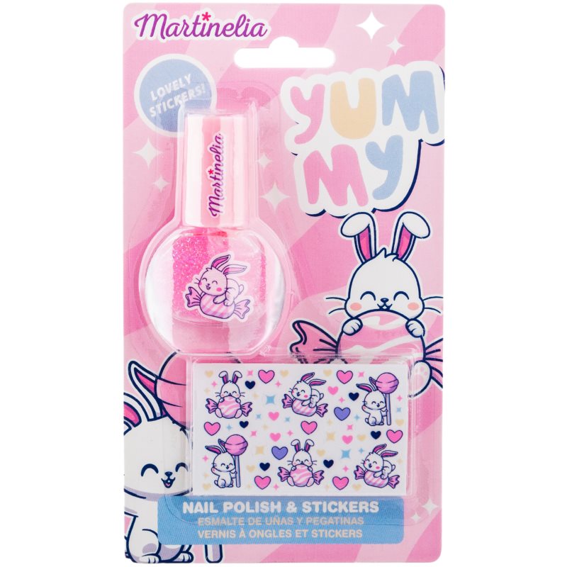 Martinelia Yummy Polish & Stickers szett gyermekeknek 1 db-Ár