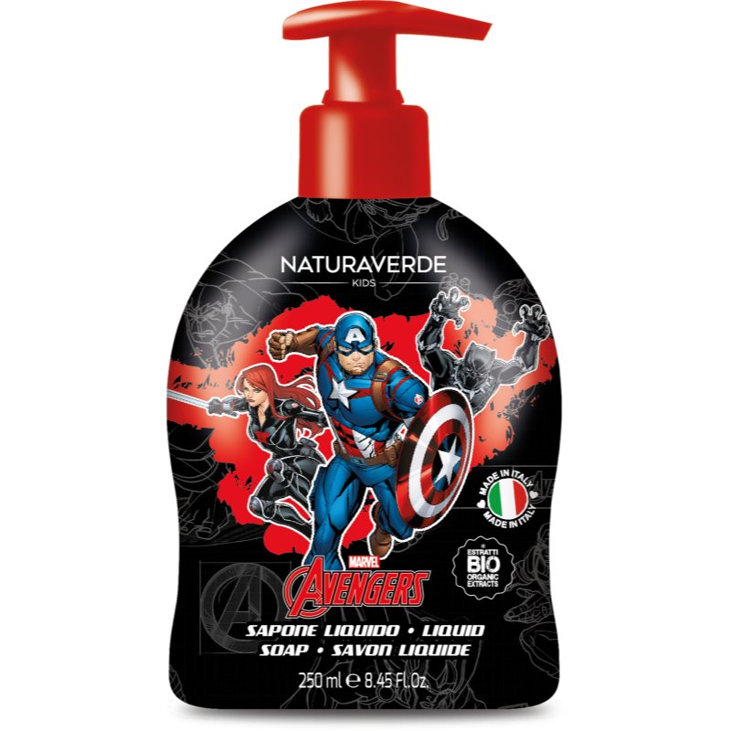Marvel Avengers Liquid Soap folyékony szappan gyermekeknek Calendula and Chamomile extracts 250 ml-Ár