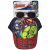 Marvel Avengers Set Cap & Sunglasses szett gyermekeknek 3+ years Size 53 cm 1 db-Ár