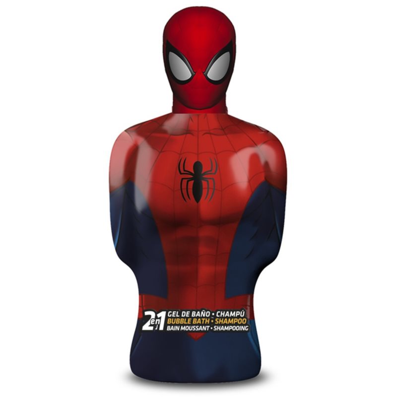 Marvel Spiderman Bubble Bath and Shampoo sampon és fürdőhab 2 az 1-ben gyermekeknek 350 ml-Ár