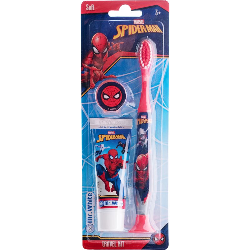 Marvel Spiderman Travel Kit fogápoló készlet gyermekeknek-Ár