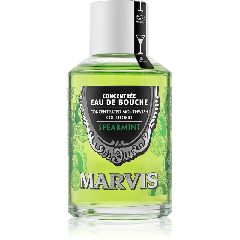 Marvis Concentrated Mouthwash koncentrált szájvíz a friss leheletért Spearmint 120 ml-Eredeti