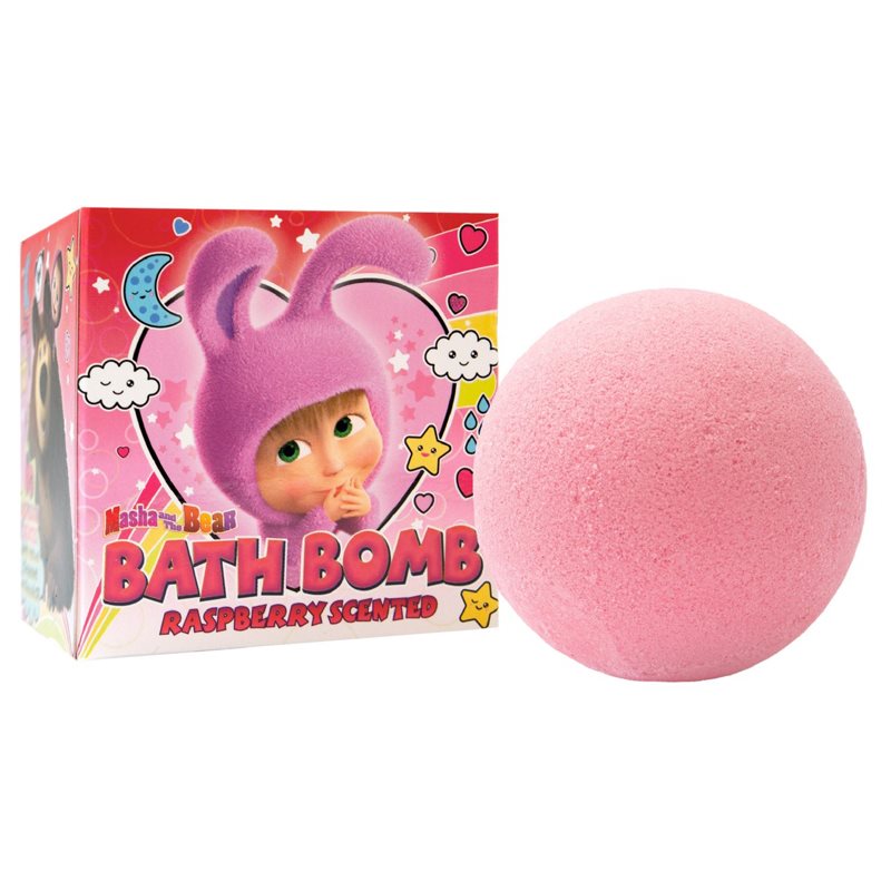Masha & The Bear Magic Bath Bath Bomb pezsgő fürdőgolyó gyermekeknek 165 g-Ár