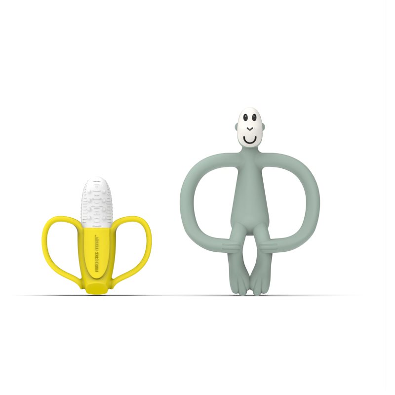 Matchstick Monkey Banana Soother & Monkey Teether ajándékszett gyermekeknek-Ár