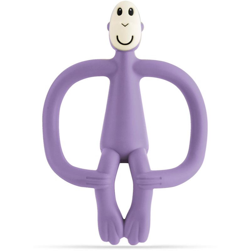 Matchstick Monkey Teething Toy and Gel Applicator rágóka 2in1 kefével Purple 1 db-Ár