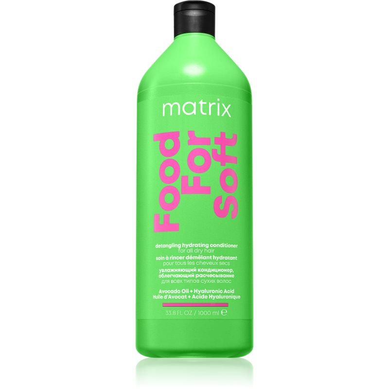 Matrix Food For Soft hidratáló kondicionáló hialuronsavval 1000 ml-ár