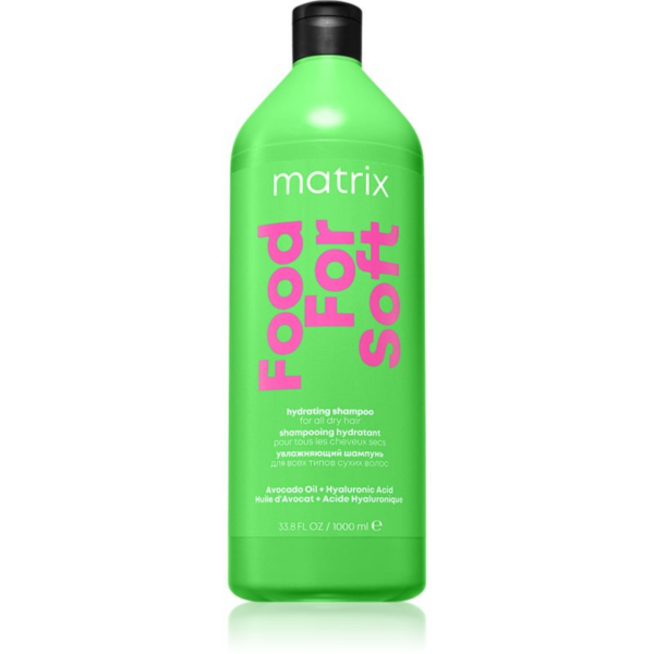 Matrix Food For Soft hidratáló sampon hialuronsavval 1000 ml-ár